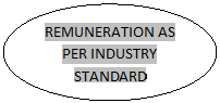 Oval: REMUNERATION AS PER INDUSTRY STANDARD